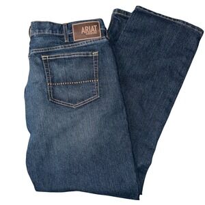 Ariat M2 Bodie Murphy Dark Wash Traditional Relaxed Bootcut Stretch Jeans 36x32